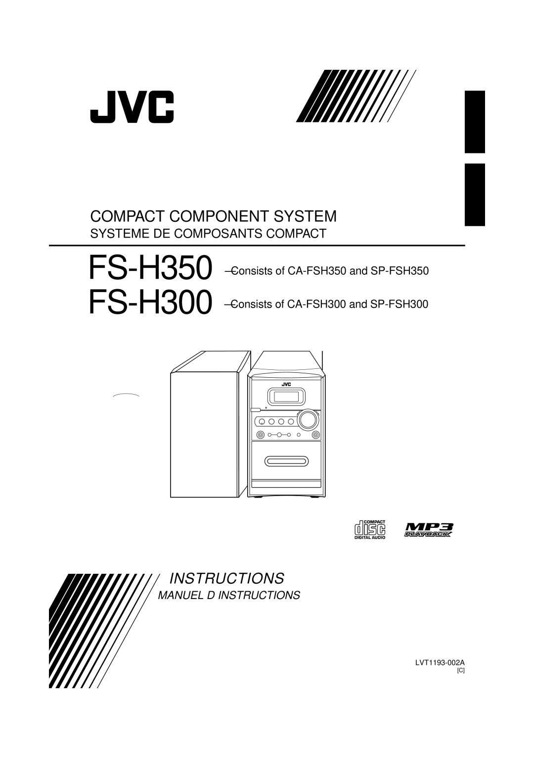 JVC manual FS-H350 FS-H300 