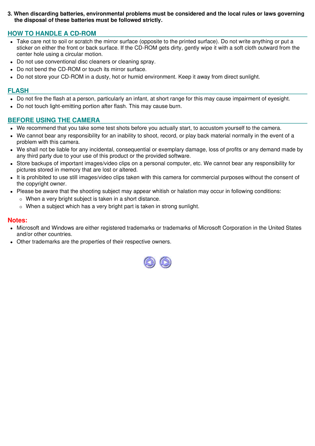 JVC GC-A70 instruction manual HOW to Handle a CD-ROM 