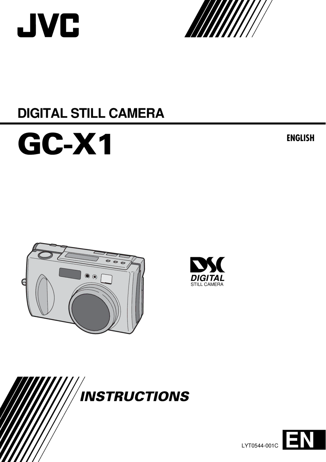 JVC GC X 1 manual GC-X1 