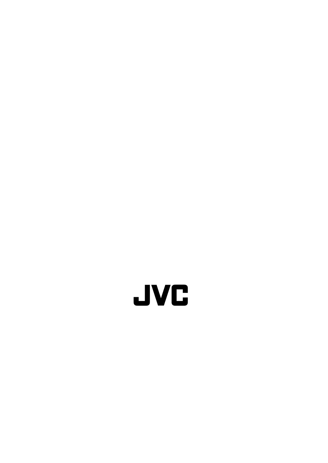 JVC GD-42X1E manual 