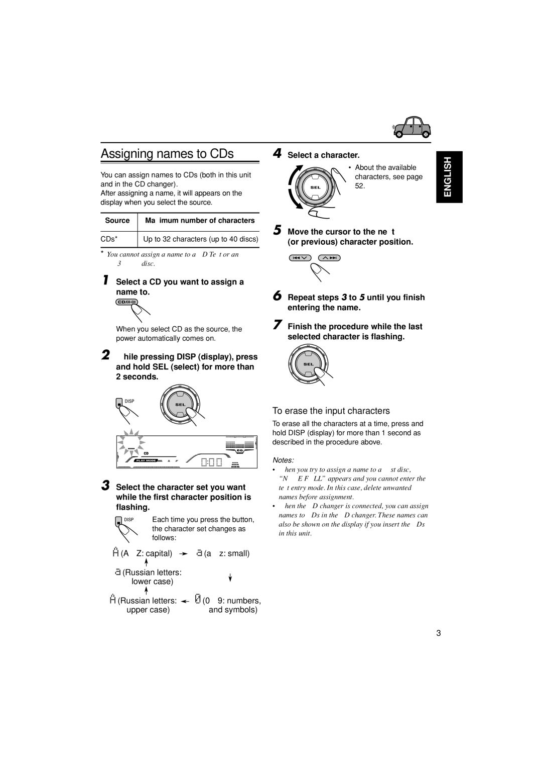 JVC GET0199-005A, GET0200-002A, GET0199-001A, GET0200-001A manual Russian letters 