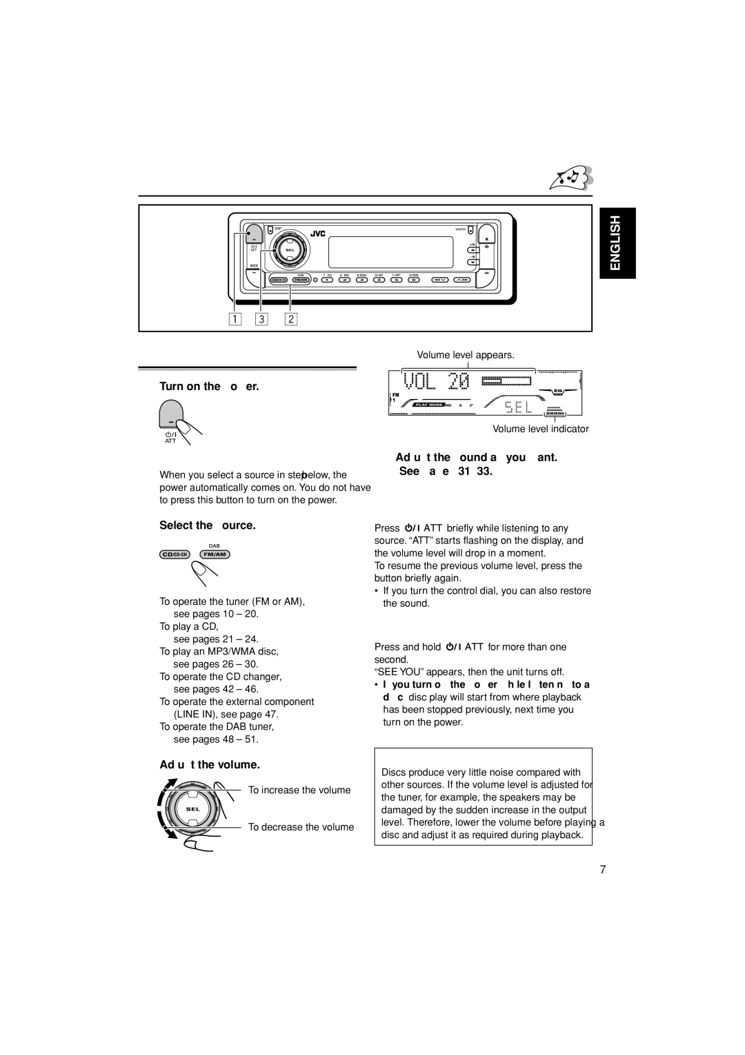 JVC GET0199-005A, GET0200-002A, GET0199-001A, GET0200-001A manual Basic Operations 