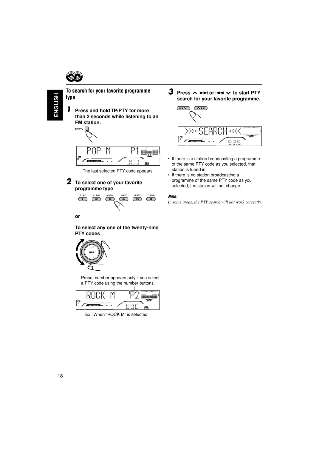 JVC GET0200-002A, GET0199-005A, GET0199-001A, GET0200-001A manual To search for your favorite programme 