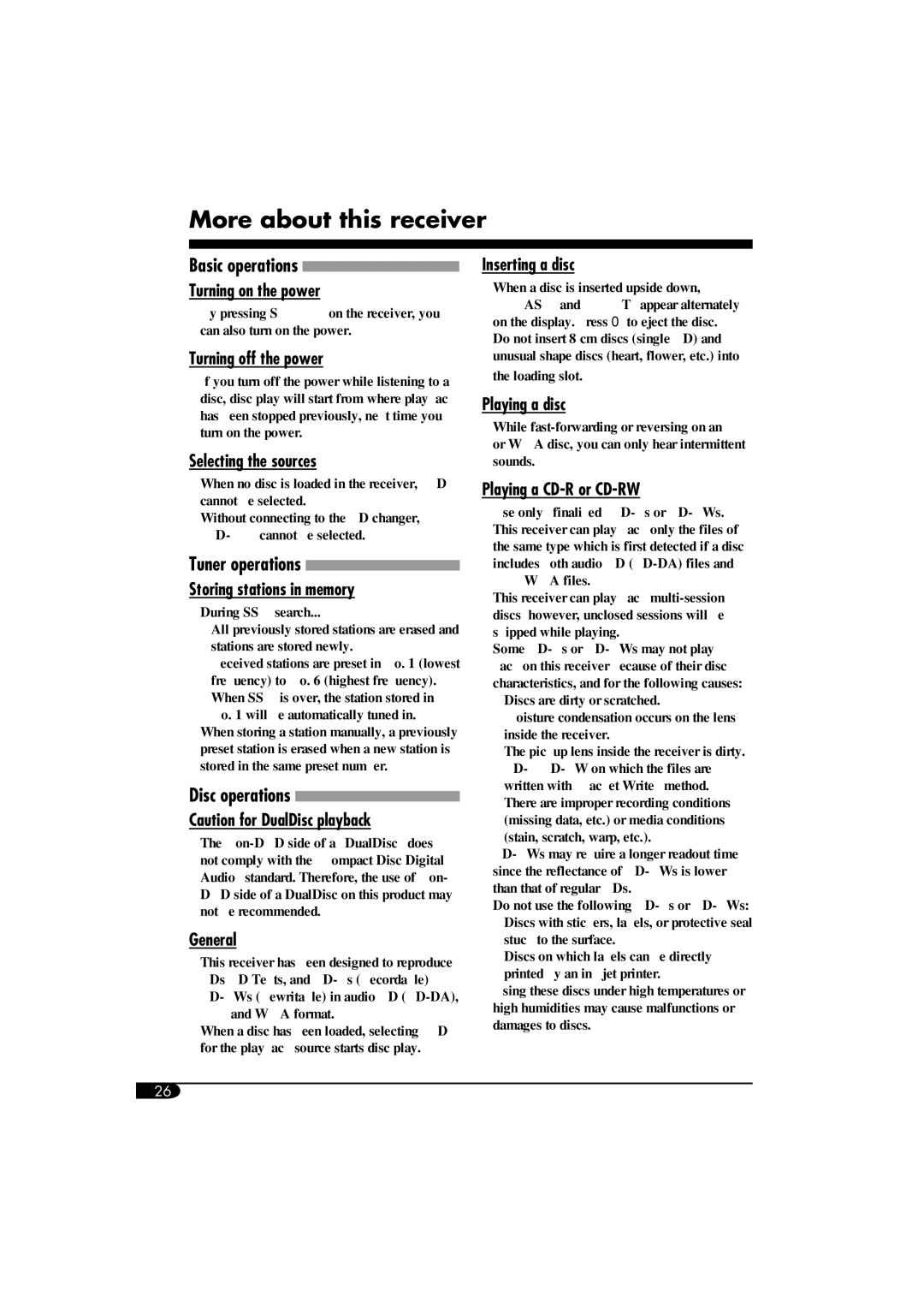 JVC KD-G514, GET0305-001A, KD-G614 manual More about this receiver 