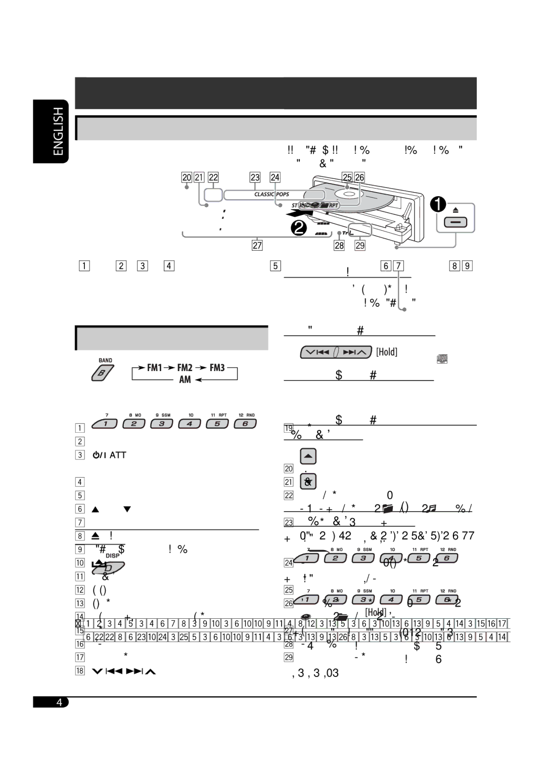 JVC GET0425-001A manual Disc operations 