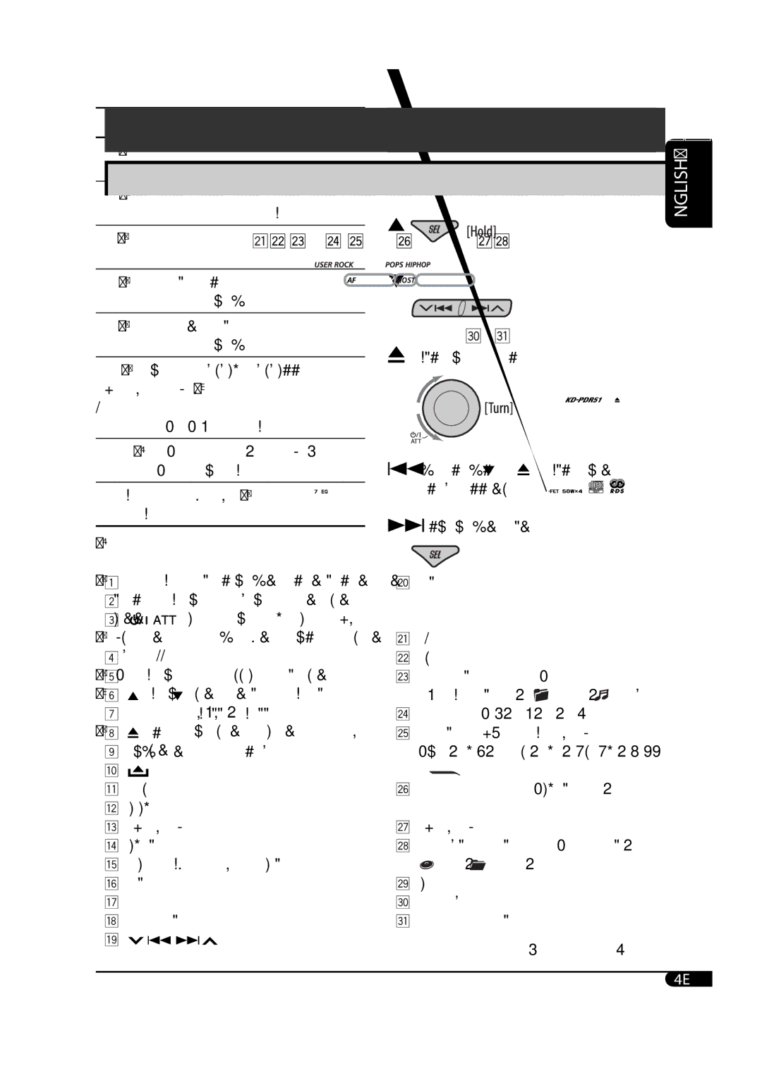 JVC GET0425-001A manual General settings PSM 