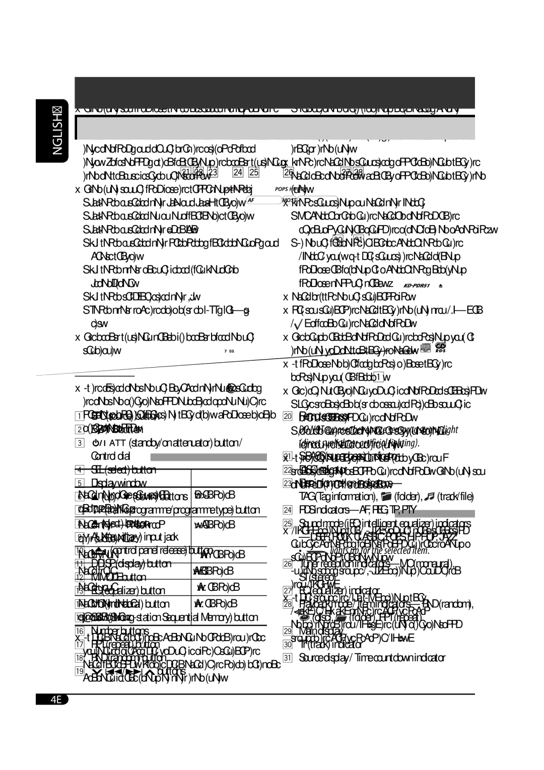 JVC GET0425-001A manual Ejecting a disc 