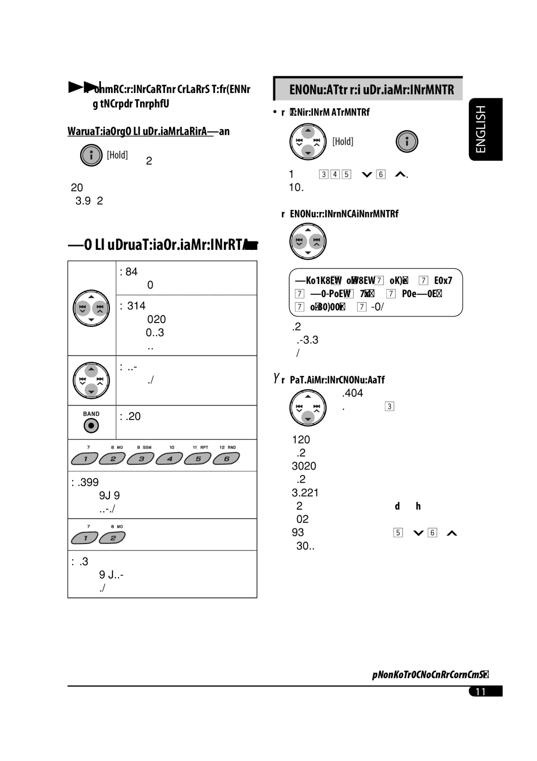 JVC GET0483-001A manual To control playback from your iPod, Accelerated file search Hold 4 /¢ 