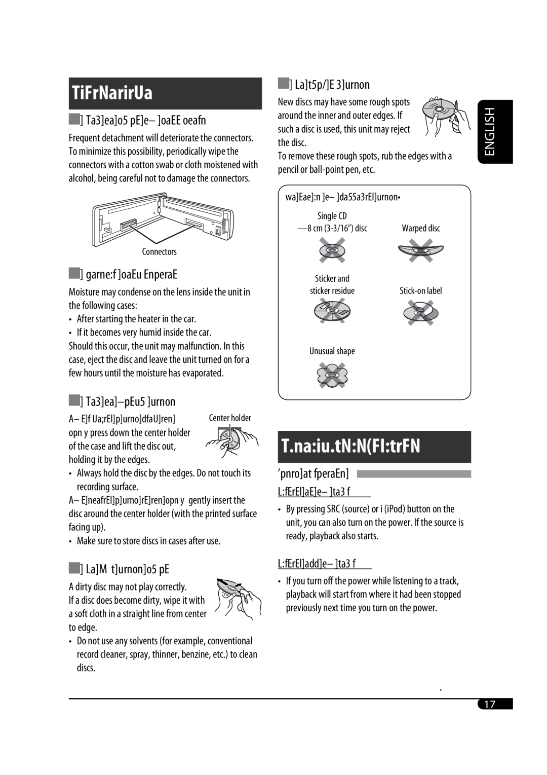 JVC GET0483-001A manual Maintenance, More about this unit 