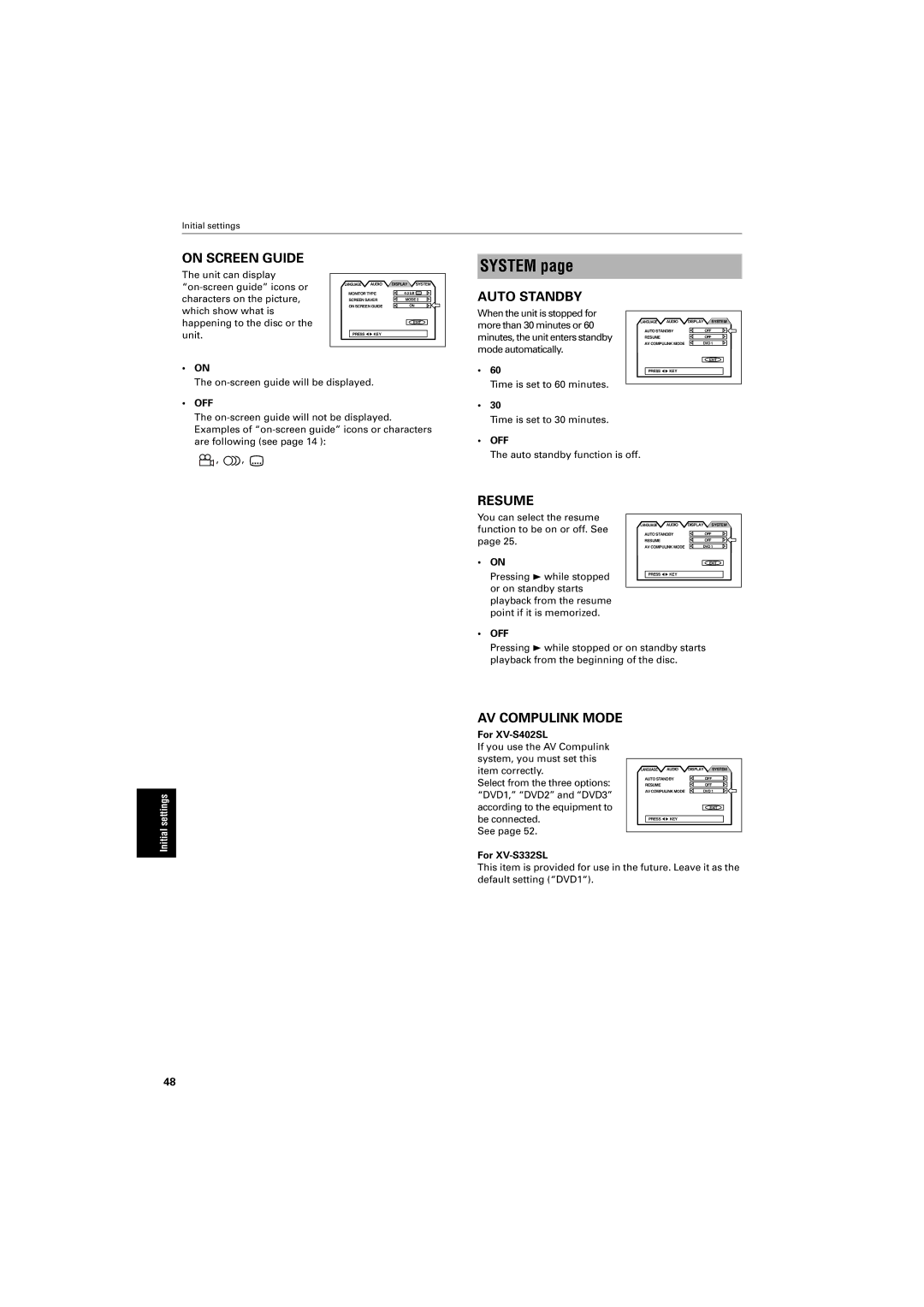 JVC GNT0013-014A manual System 