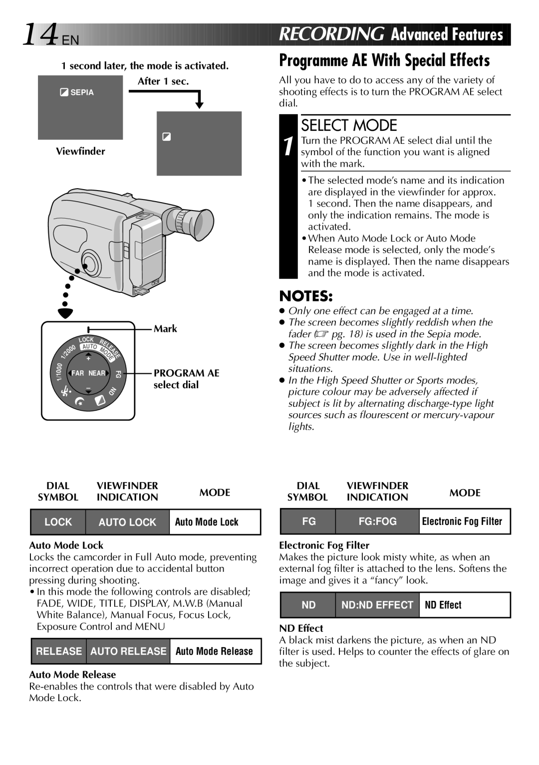 JVC GR-AX838EG instruction manual Indication, Dial Viewfinder Mode 