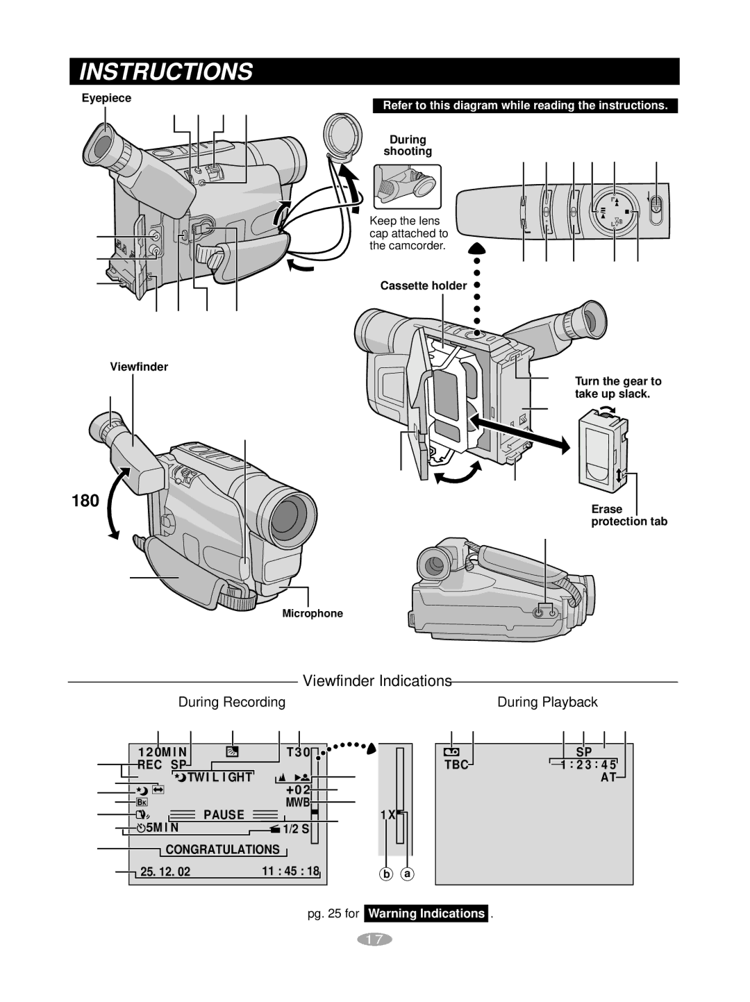 JVC GR-AX880 manual During Playback 