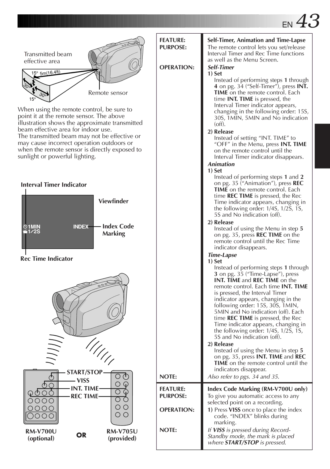 JVC GR-AX947UM manual Interval Timer Indicator, Viss 