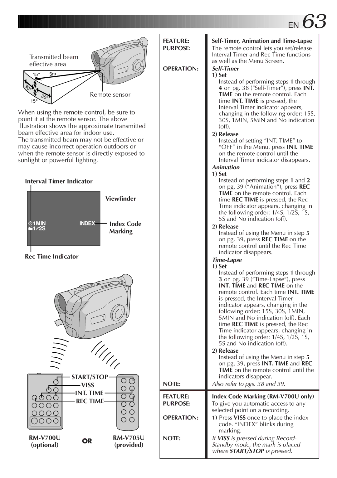 JVC LYT0108-001A, GR-AX999UM manual Interval Timer Indicator, Viss 