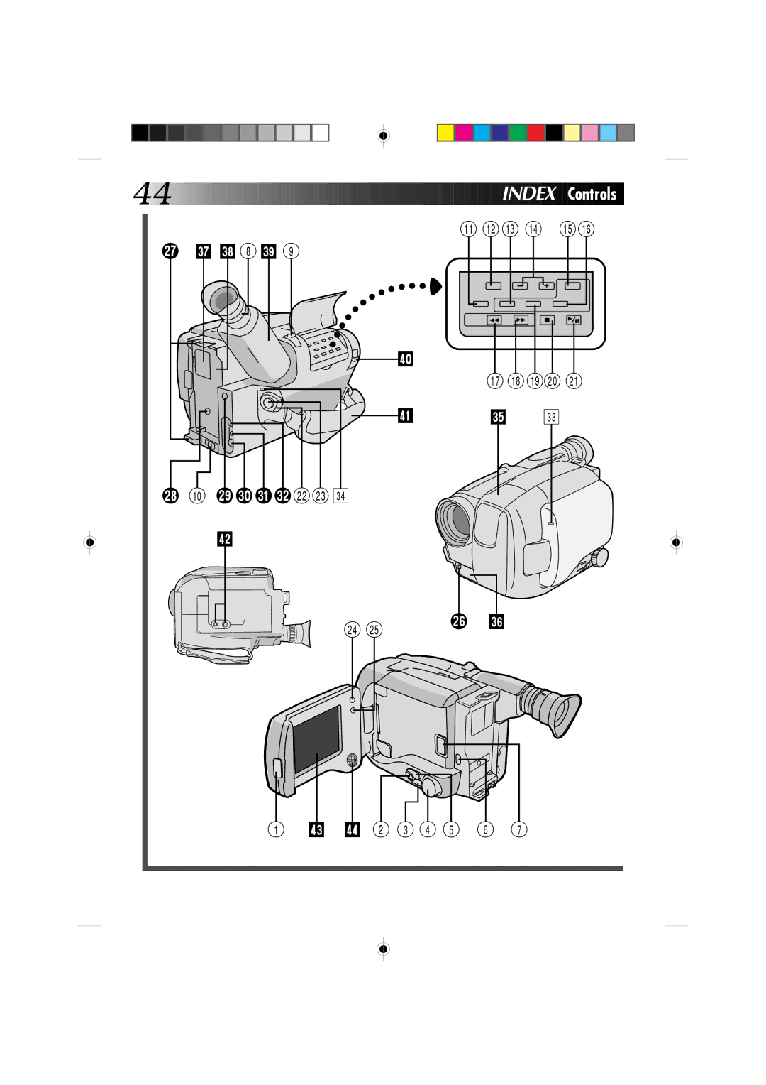 JVC GR-AXM1U manual PQW we R 