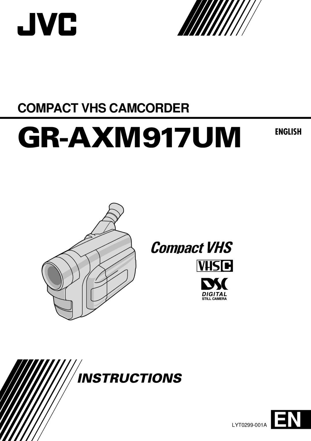 JVC manual GR-AXM917UM English 