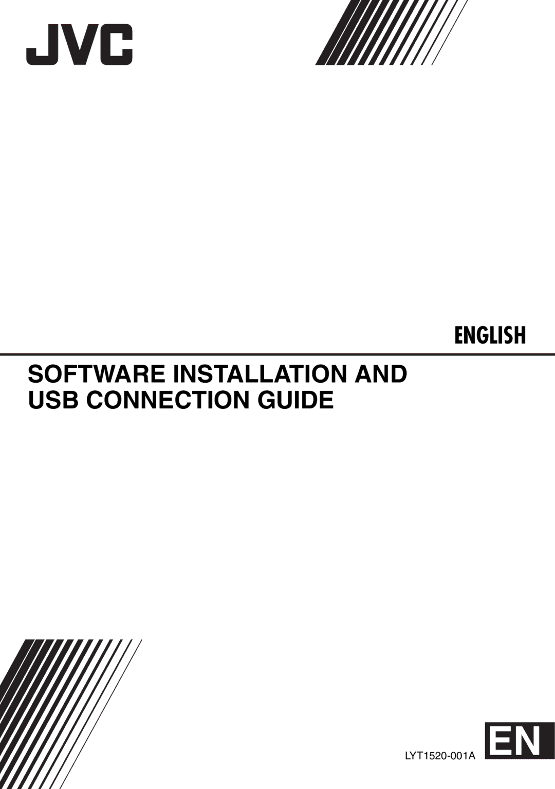 JVC GR-D372U manual Software Installation and USB Connection Guide 