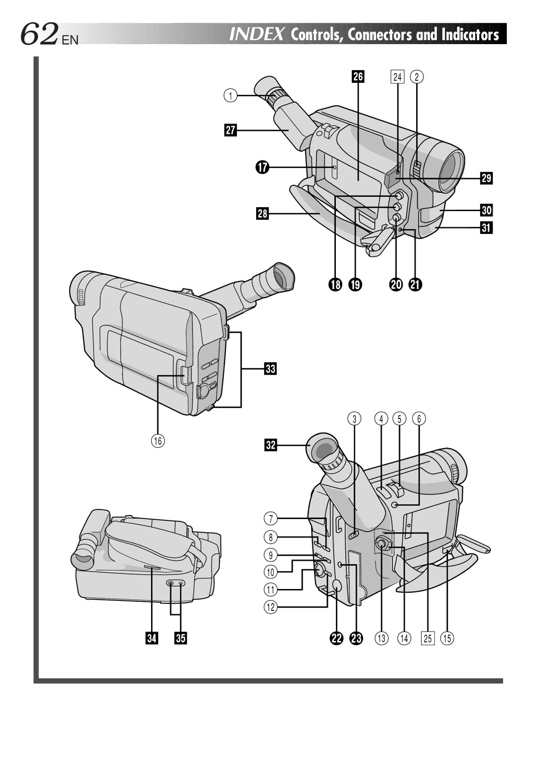 JVC GR-DVA1, LYT0217-001A manual 62EN, # $ t % 