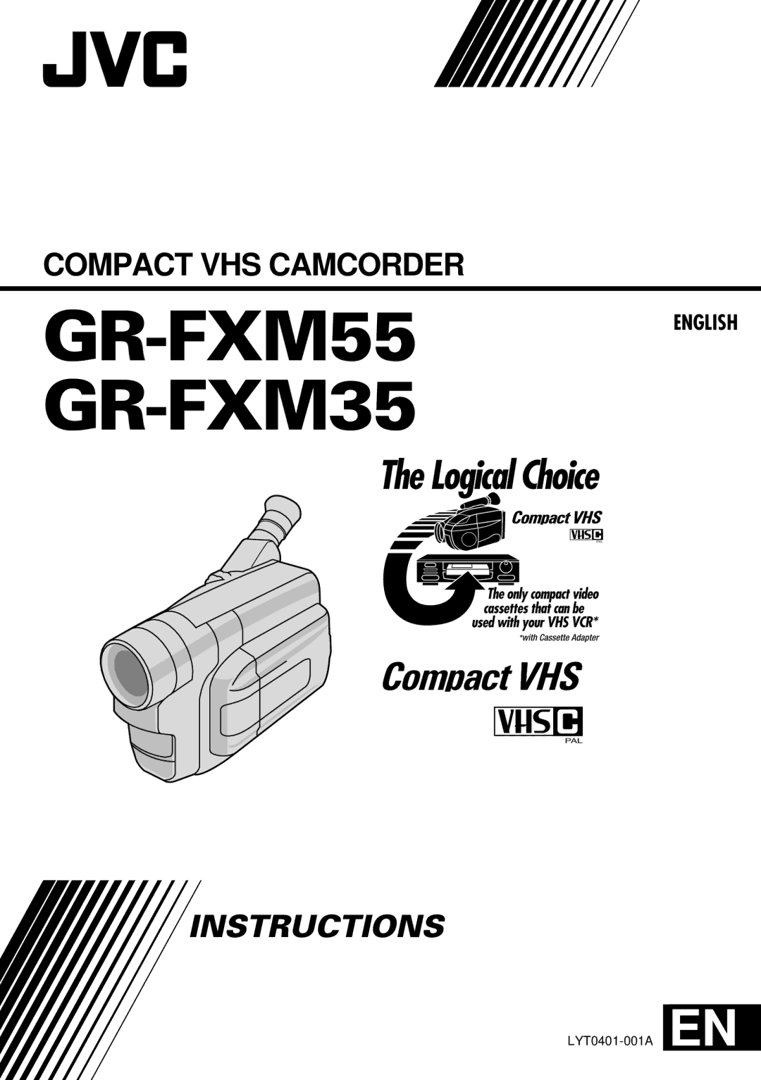 JVC manual GR-FXM55 GR-FXM35 