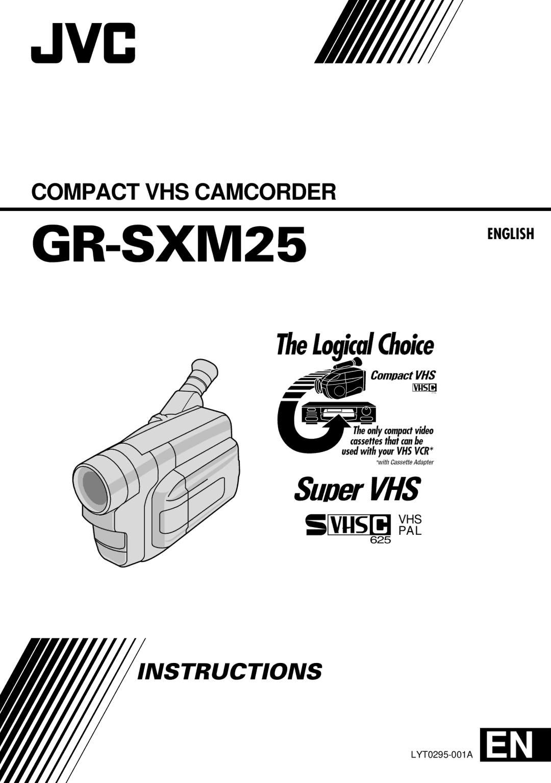 JVC GR-SXM25 manual 