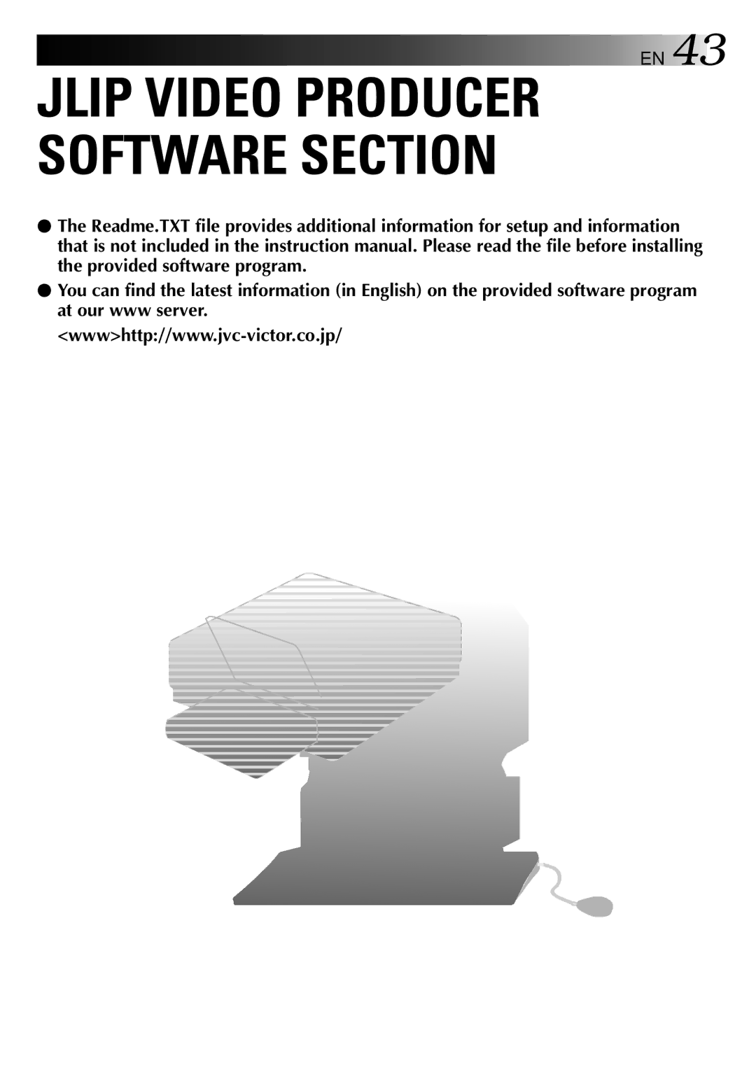 JVC GV-DS2 manual Jlip Video Producer Software Section 