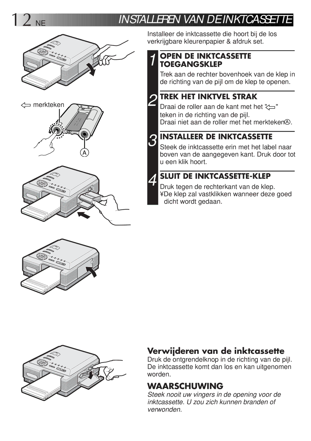 JVC GV-DT3 manual 12 NE 