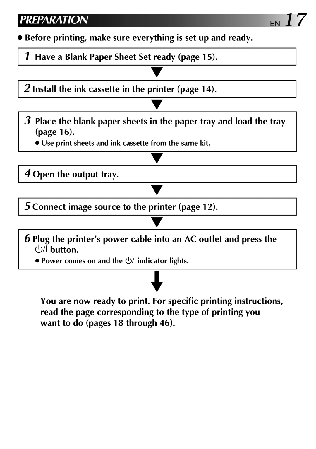 JVC GV-PT2 manual Preparation EN 