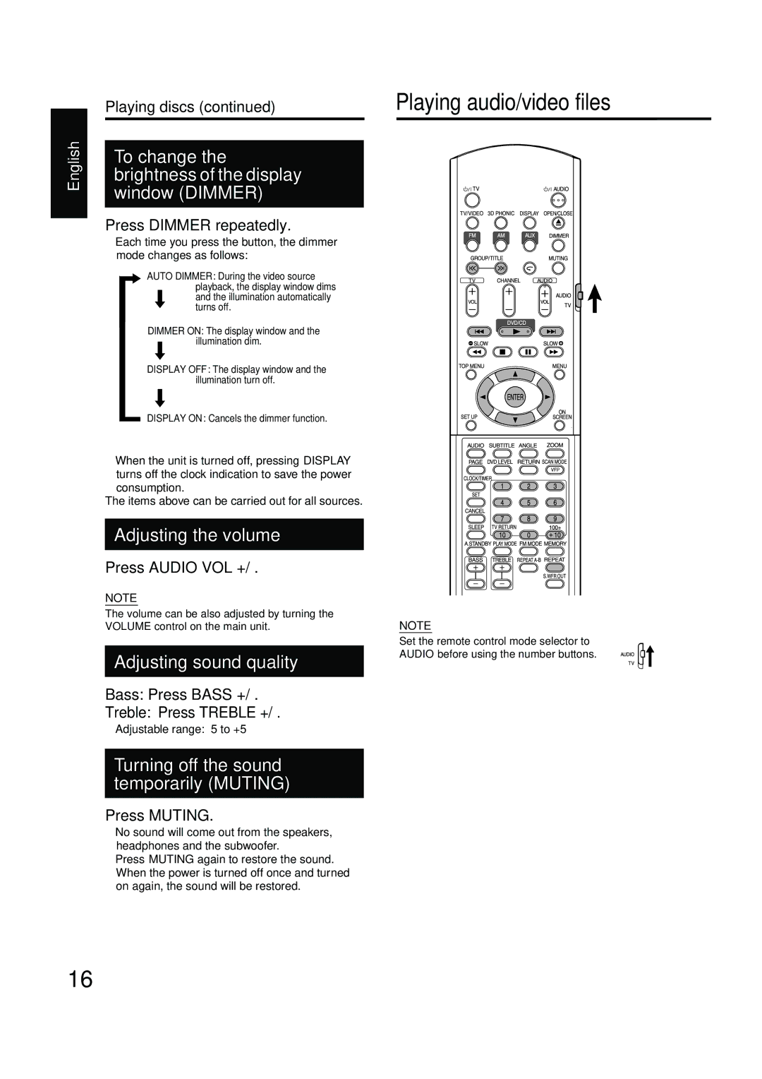 JVC GVT0142-001A manual Playing audio/video files 