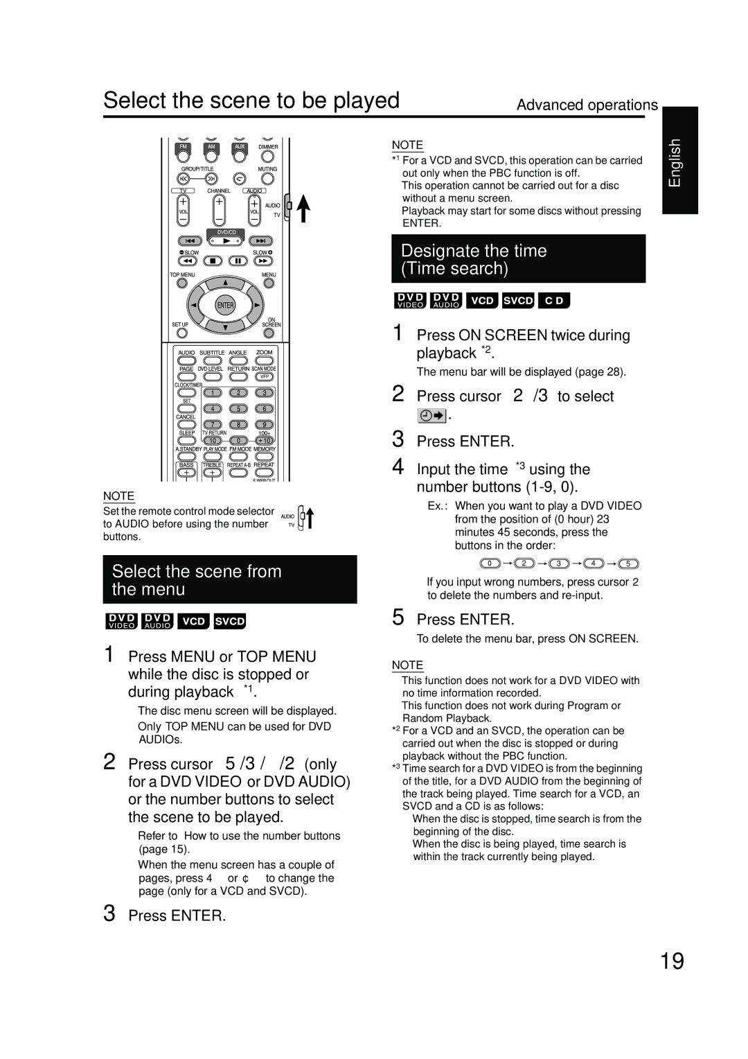 JVC GVT0142-001A manual Advanced operations 