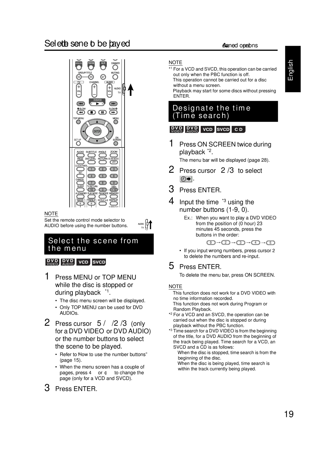 JVC GVT0144-005A manual Advanced operations 