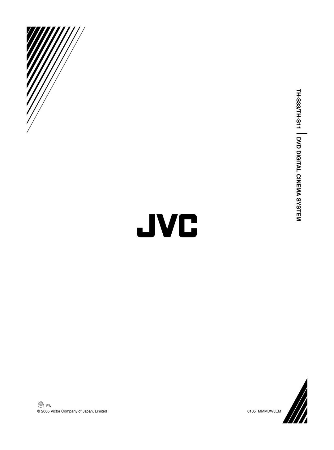 JVC GVT0155-001A manual Victor Company of Japan, Limited 