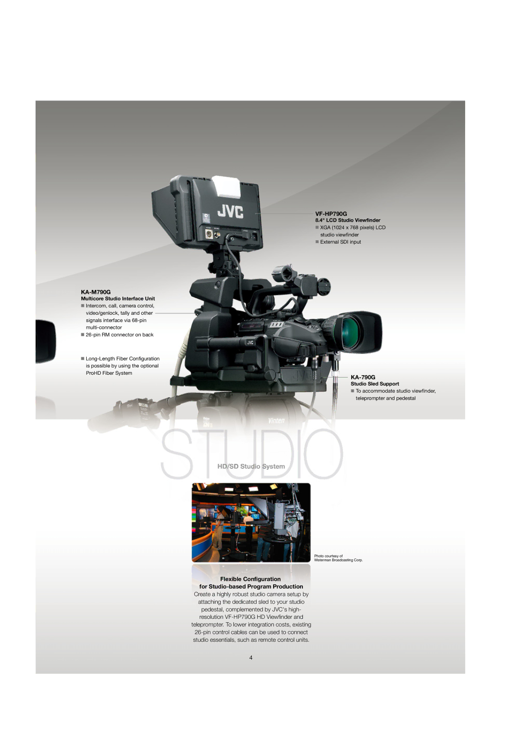 JVC GY-HM790U manual KA-790G, Flexible Configuration For Studio-based Program Production 