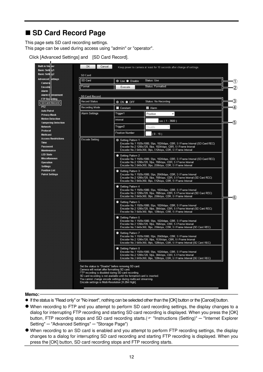 JVC H57U, VN-H37U operation manual „ SD Card Record 