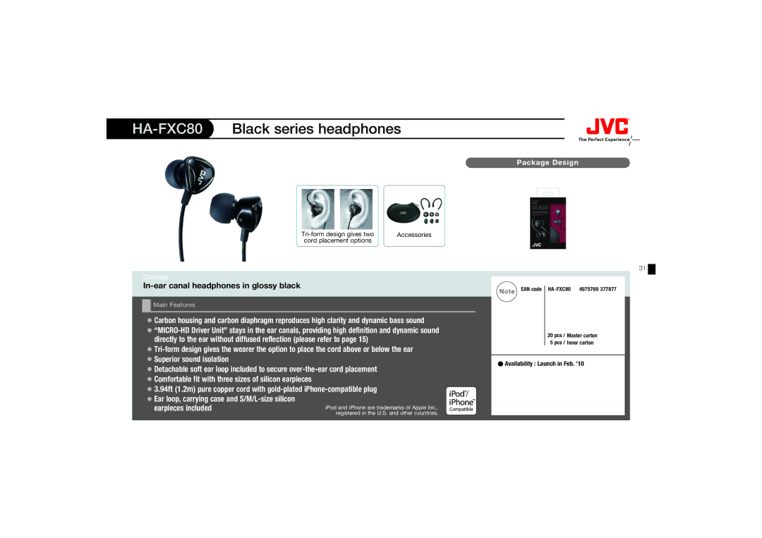 JVC HA-FX67, HAFX67R manual HA-FXC80 