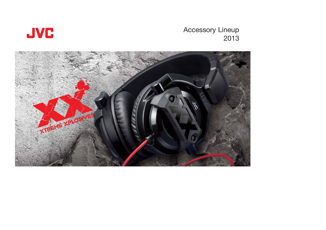 JVC HAS660W, HASR500W, HAS660B, HARX500, HAFX8Z, HAS200B, HAEB75B manual Accessory Lineup 