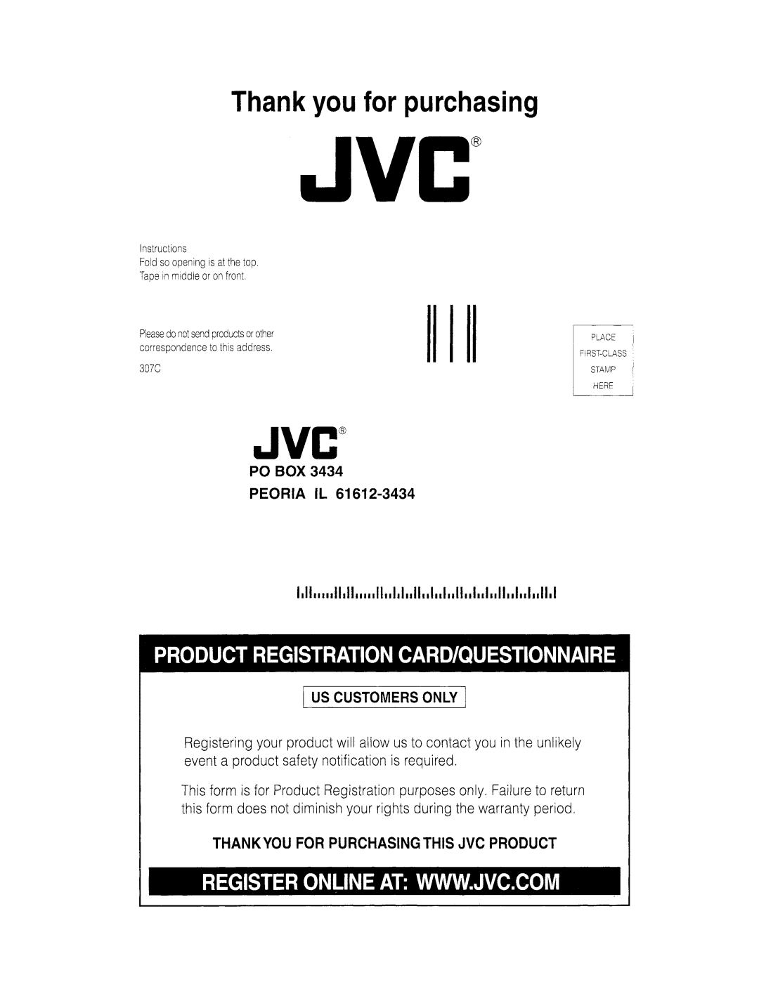 JVC HD-52Z585, HD-52Z575, HD-61Z585, HD-61Z575 manual 