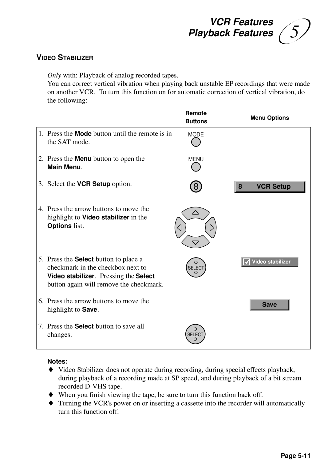 JVC HM-DSR100U, HM-DSR100DU, HM-DSR100RU manual Options list 