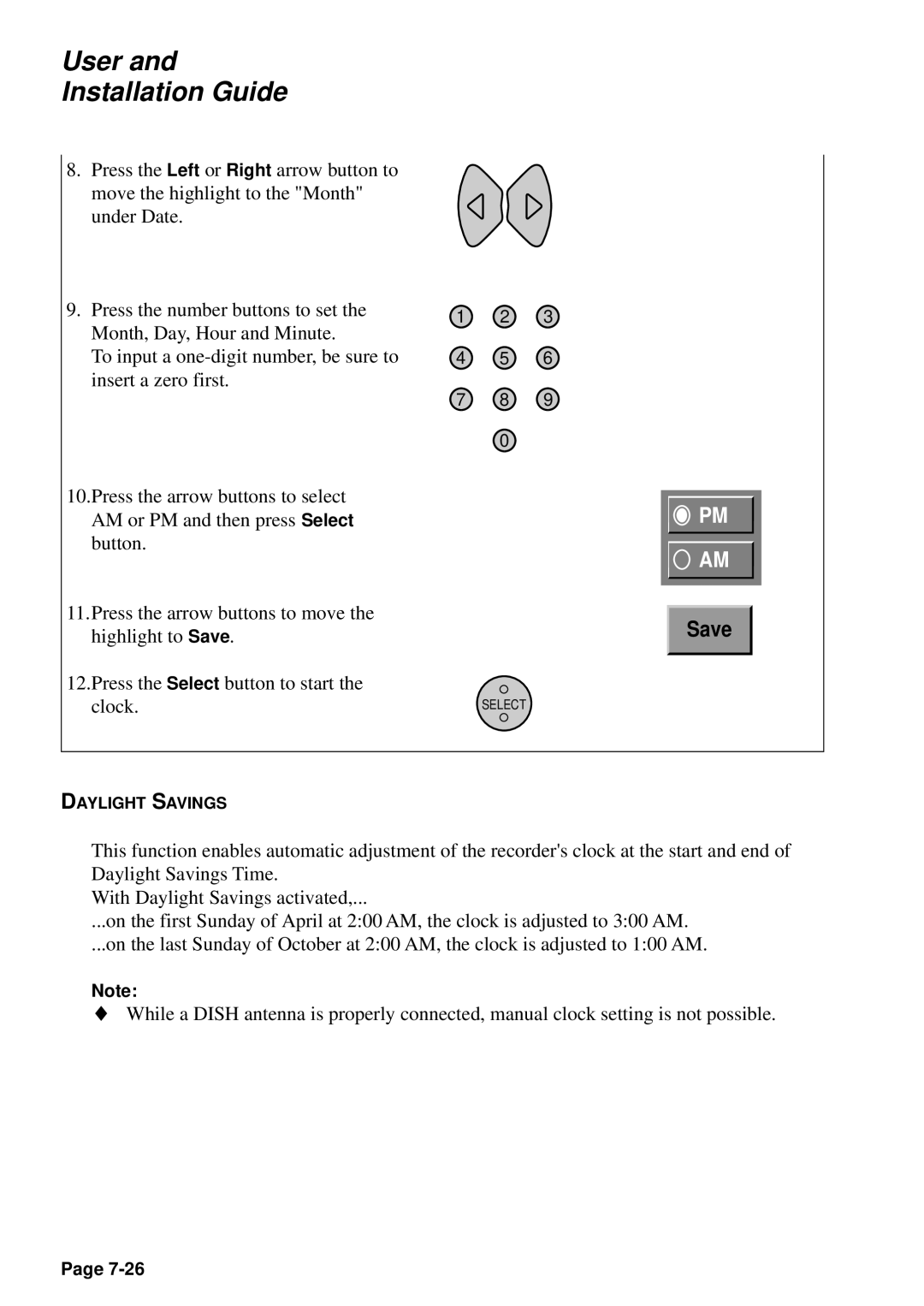 JVC HM-DSR100U, HM-DSR100DU, HM-DSR100RU manual Save 