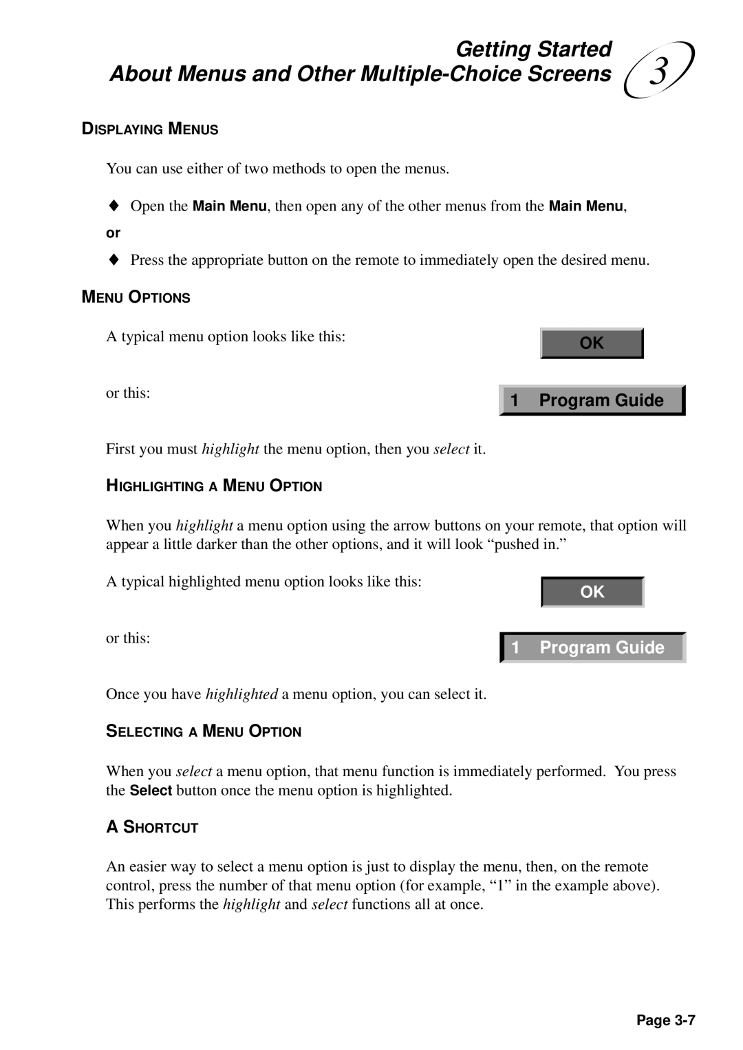 JVC HM-DSR100U, HM-DSR100DU, HM-DSR100RU manual Program Guide 