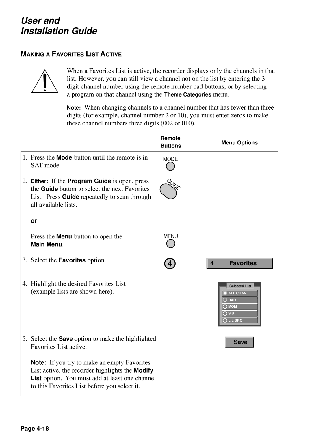 JVC HM-DSR100U, HM-DSR100DU, HM-DSR100RU manual Select the Save option to make the highlighted 