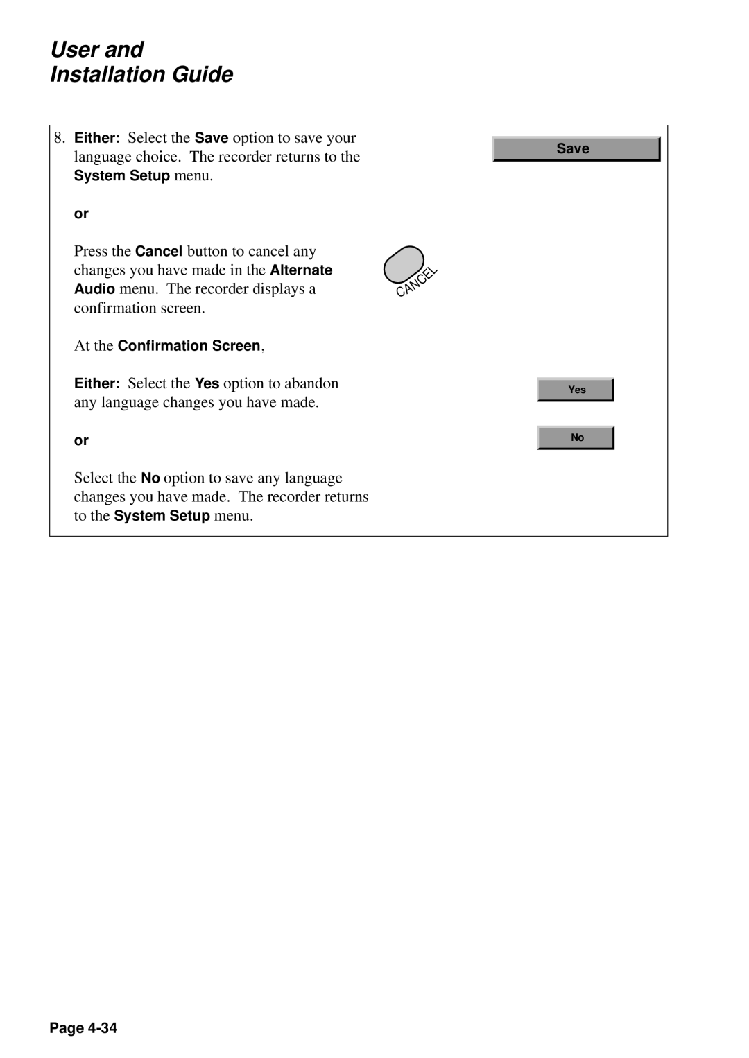 JVC HM-DSR100U, HM-DSR100DU, HM-DSR100RU manual System Setup menu 