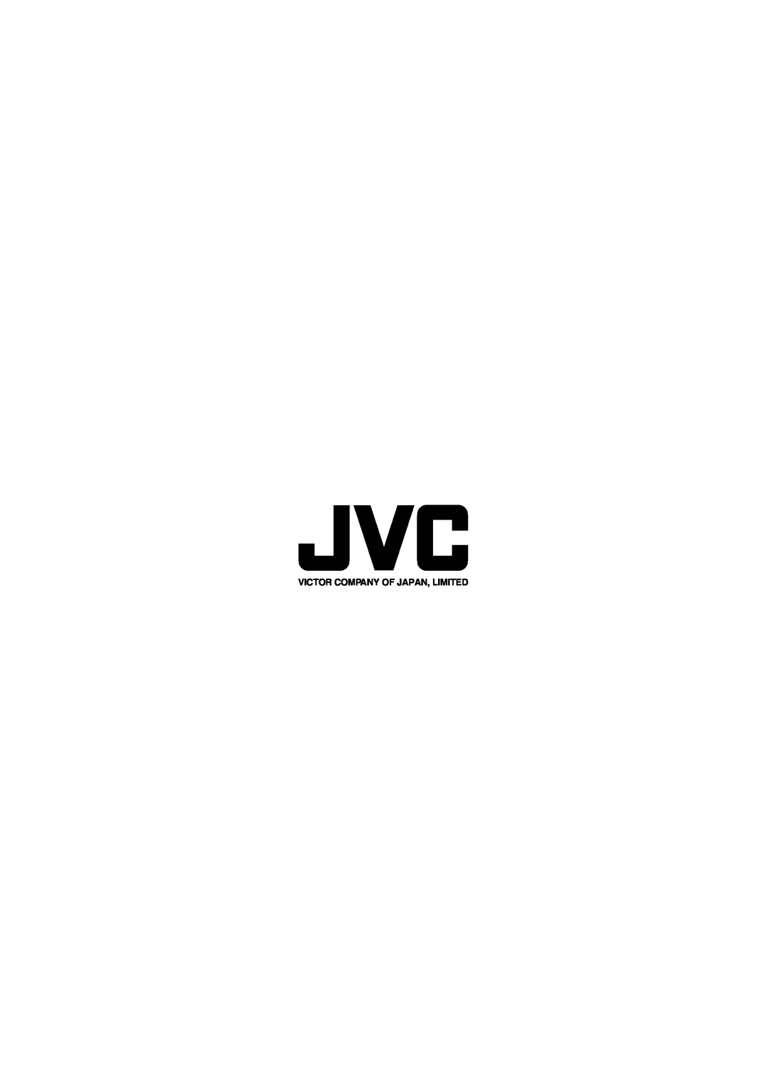 JVC HR-DD845EK setup guide Victor Company Of Japan, Limited 