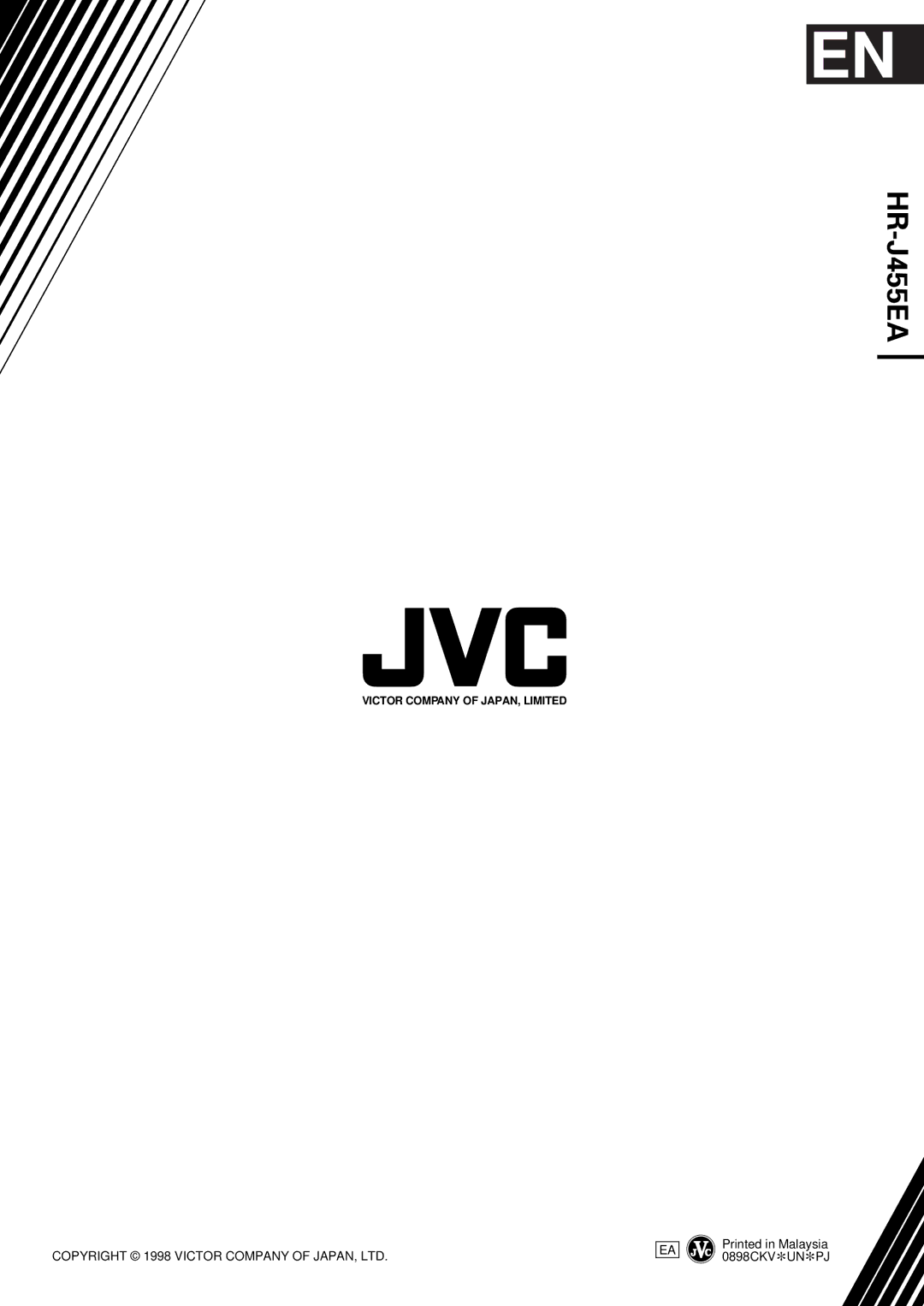 JVC HR-J455EA specifications 