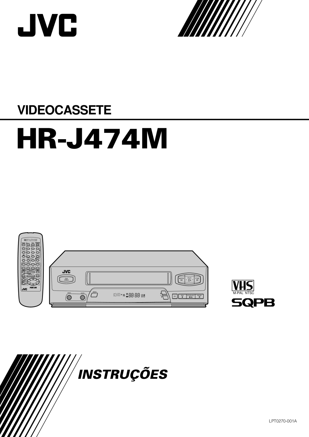 JVC HR-J474M manual 