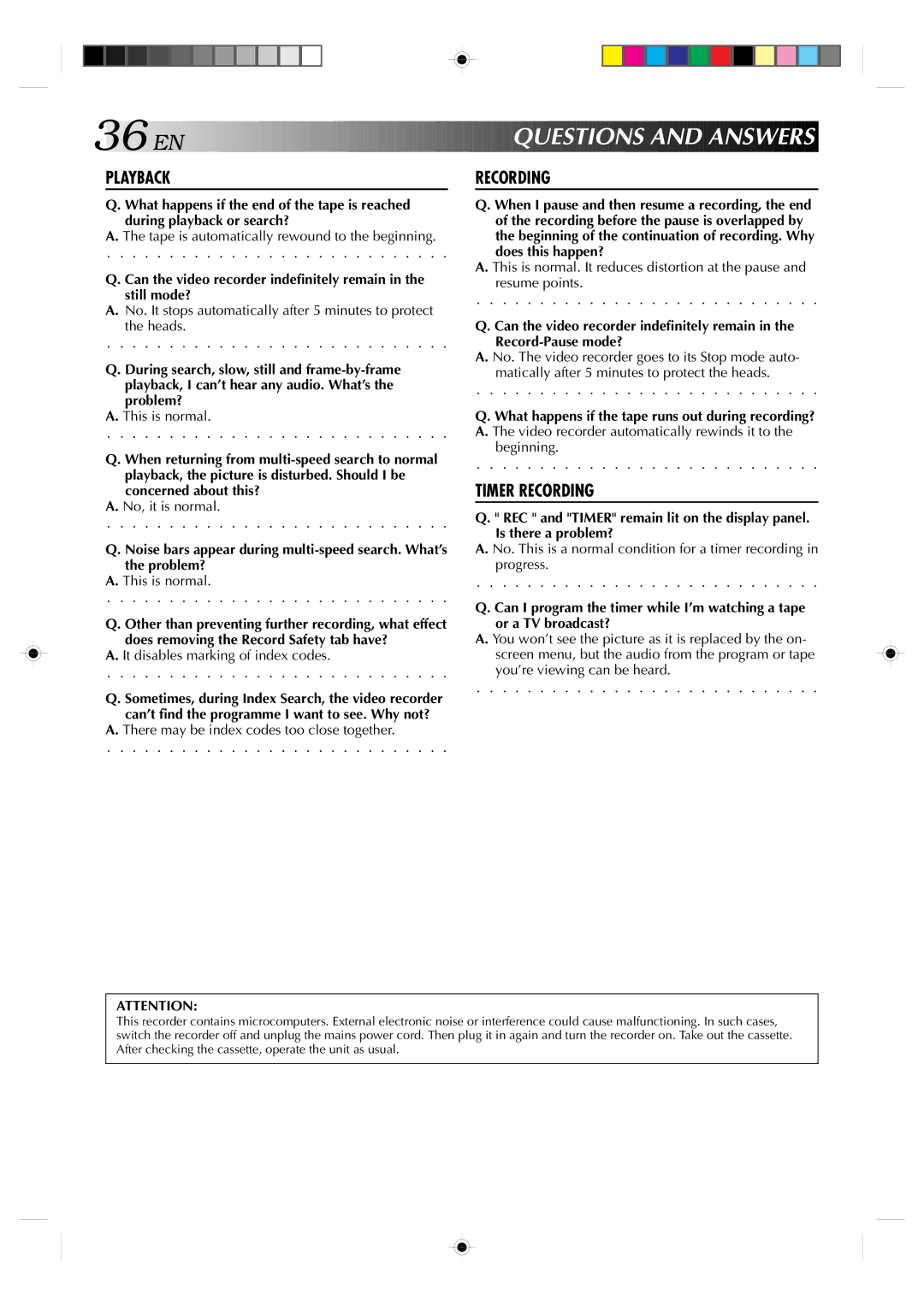 JVC HR-J635EA specifications Questions and Answers 