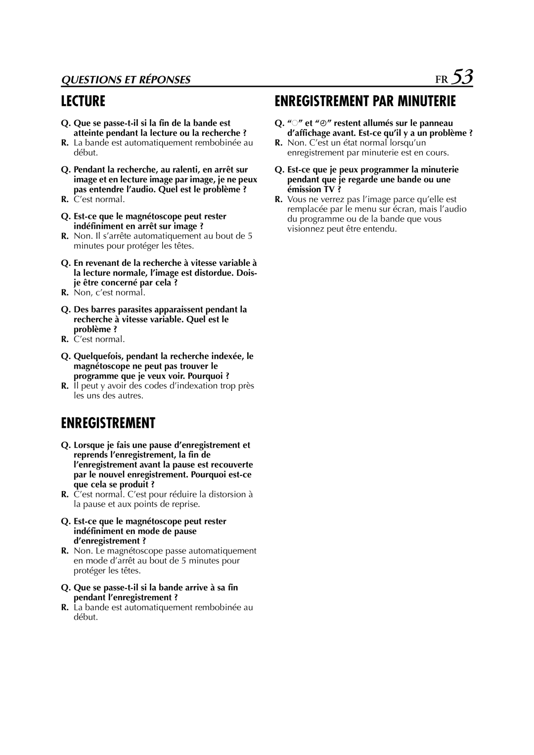 JVC HR-J673EU, HR-J670, HR-J470, HR-J472EU, HR-J672, HR-J272EU, HR-J270 manual Lecture 