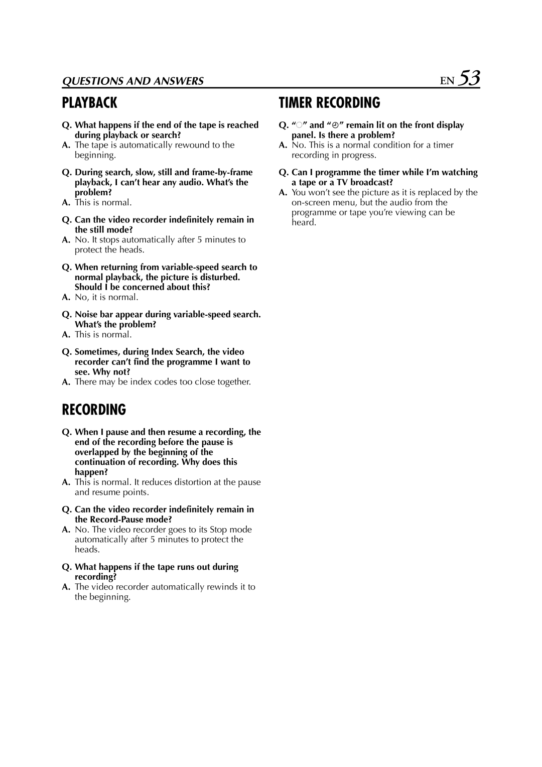 JVC HR-J272EU, HR-J673, HR-J470, HR-J472EU, HR-J672, HR-J671, HR-J270, HR-J674 instruction manual Playback 