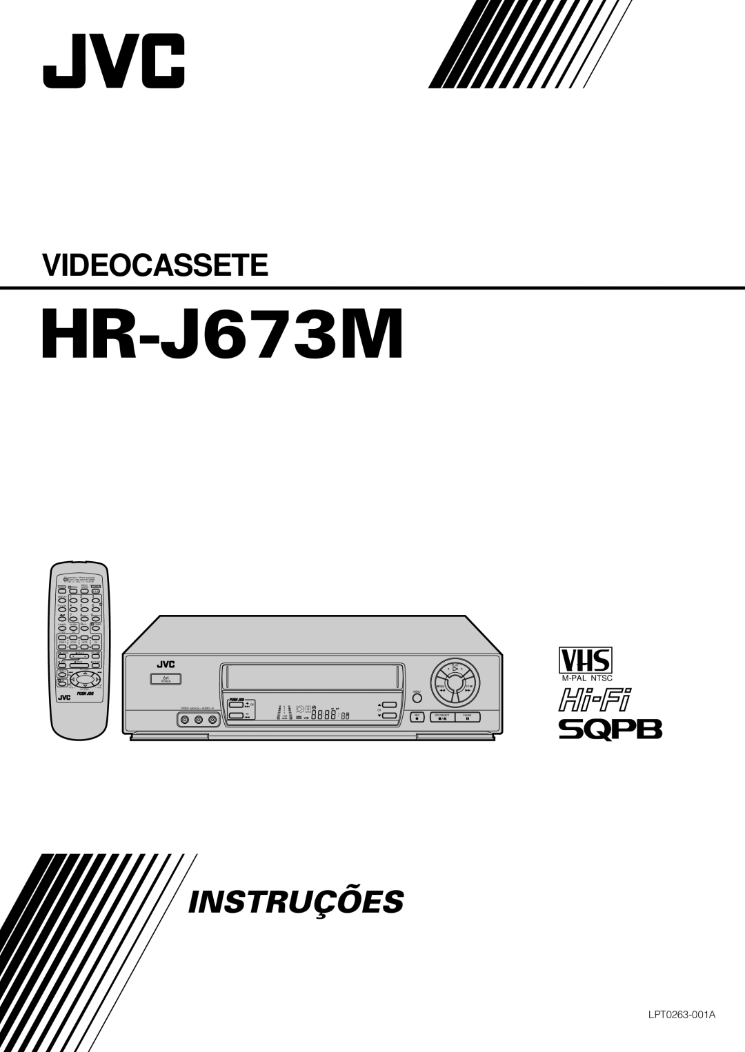 JVC HR-J673M manual 