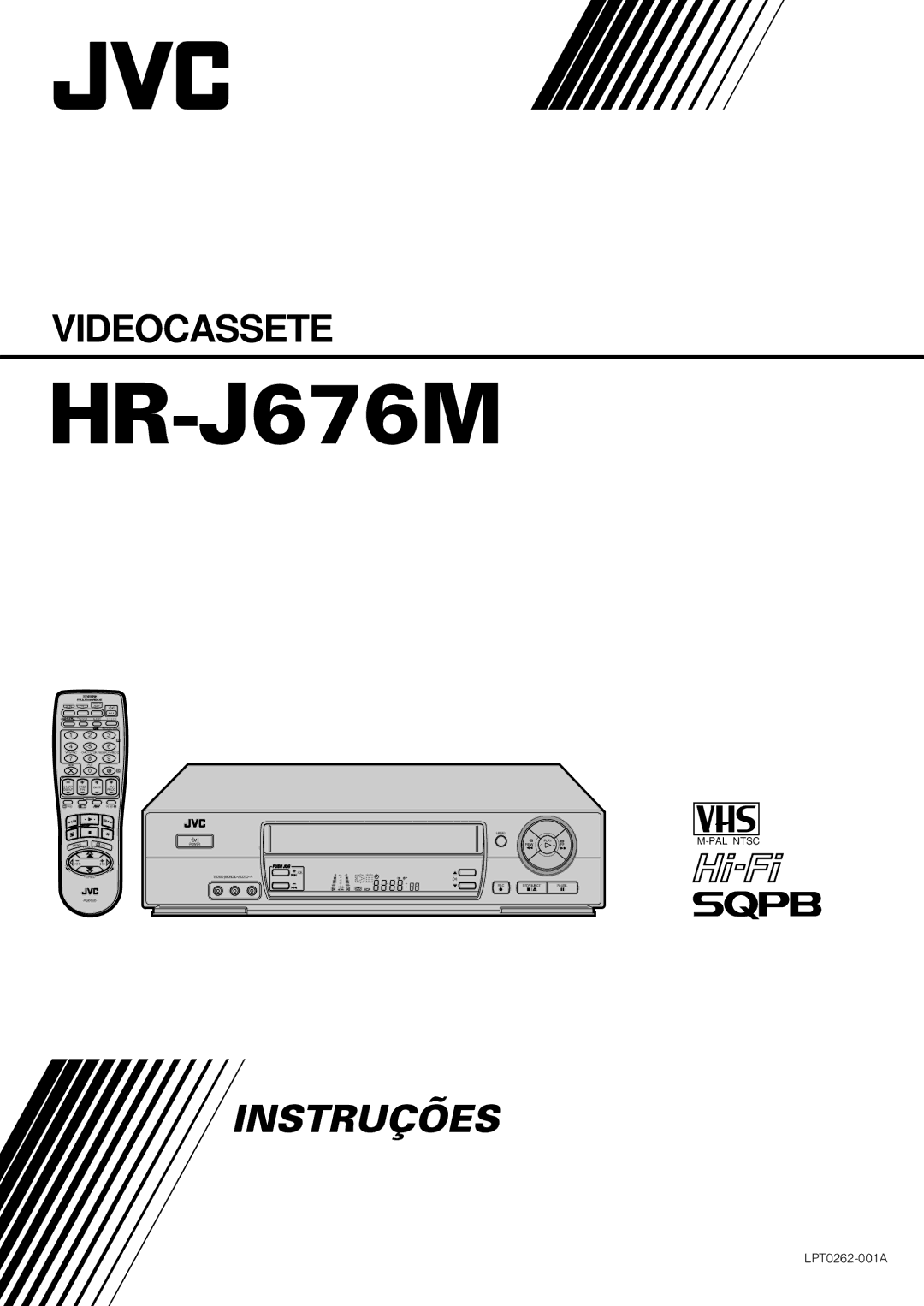 JVC HR-J676M manual 