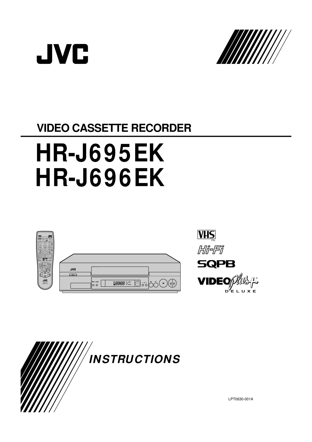 JVC manual HR-J695EK HR-J696EK 